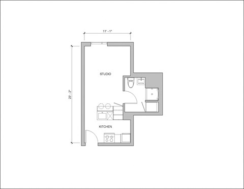 1650 NE Killingsworth Studio Apartment for Rent - Photo Gallery 7